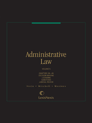 cover image of Administrative Law